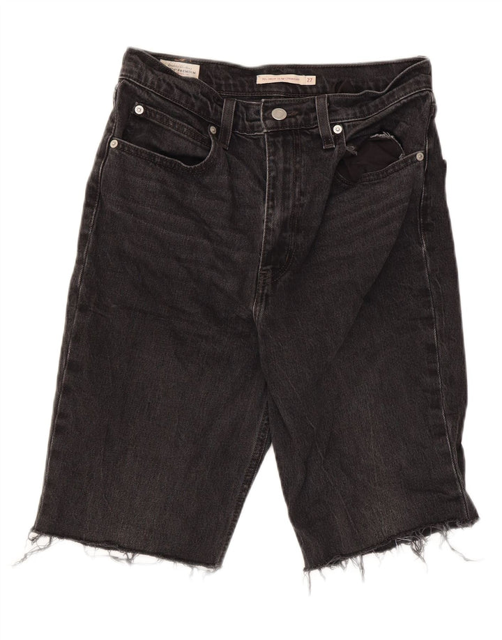 Levi's Shorts vaqueros para hombre W27 XS Algodón negro