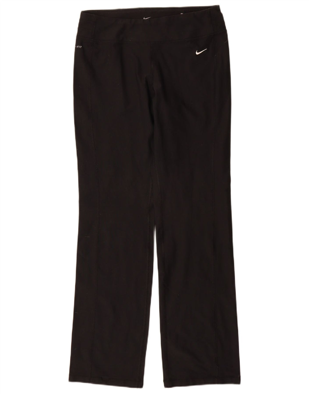 Nike - Pantalones de chándal Dri Fit para mujer, talla M, poliéster negro