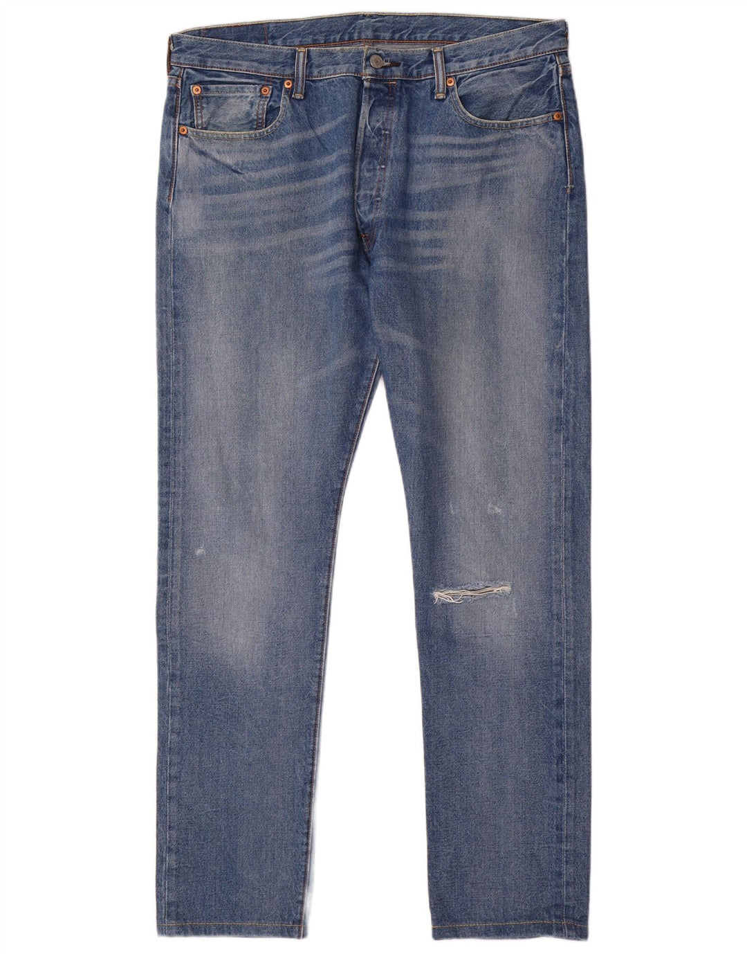 Levi's Jeans rectos 501 para hombre W36 L34 Algodón azul