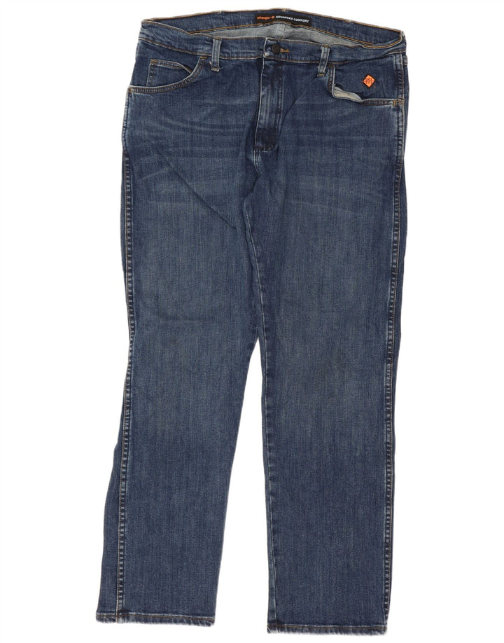 Vaqueros Wrangler Hombre Rectos W38 L30 Algodón Azul