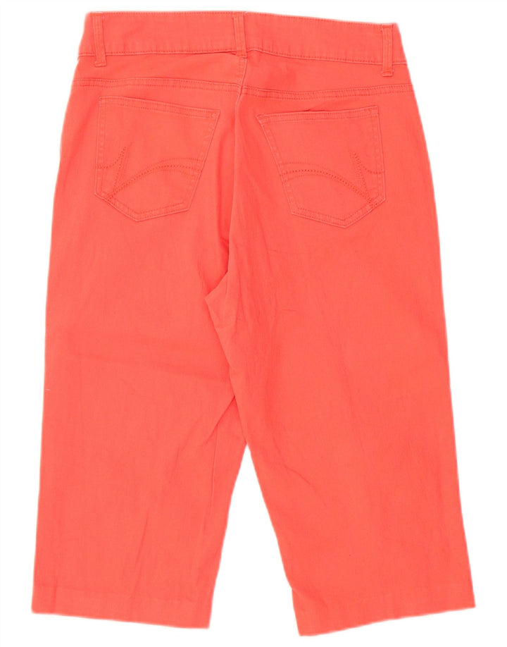 LEE Pantalones cortos casuales para mujer US 8 mediano W30 algodón naranja