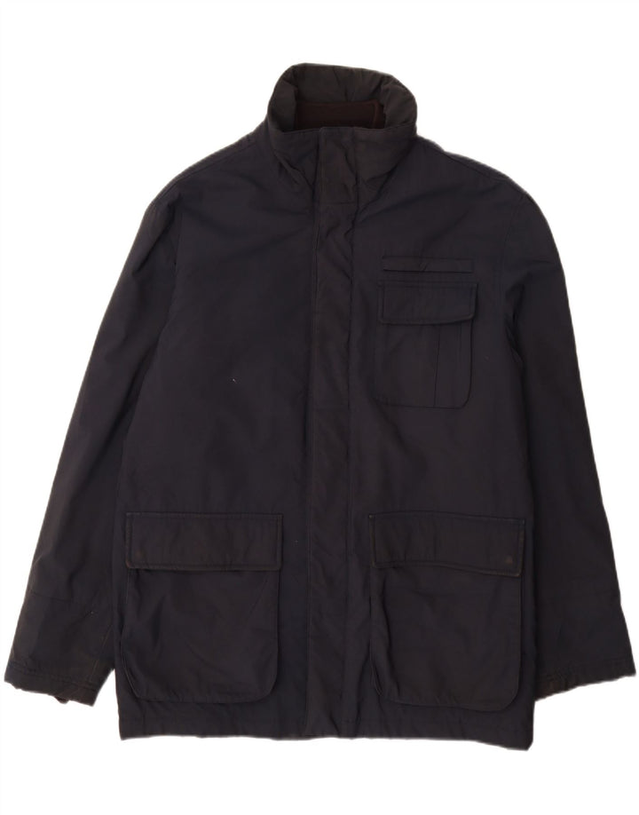 FAY Chaqueta utilitaria para hombre UK 38 Medium Azul marino Poliéster