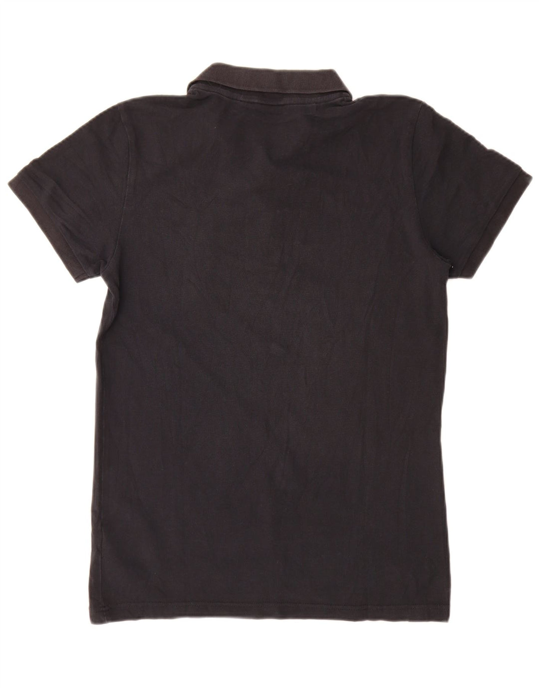 Polo Adidas Hombre Algodón Negro Mediano