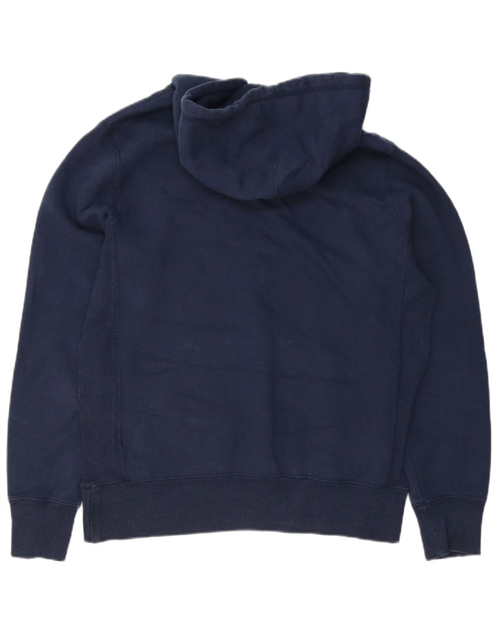 Nike Hombre Sudadera con capucha Jumper Medium Azul Marino Algodón
