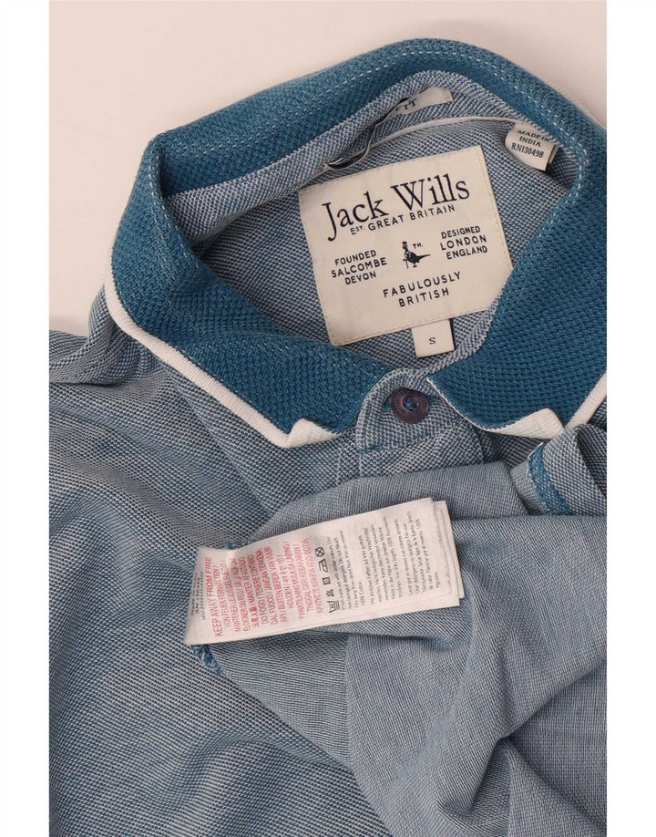 Polo Jack Wills Hombre Algodón Rayas Azul Pequeño