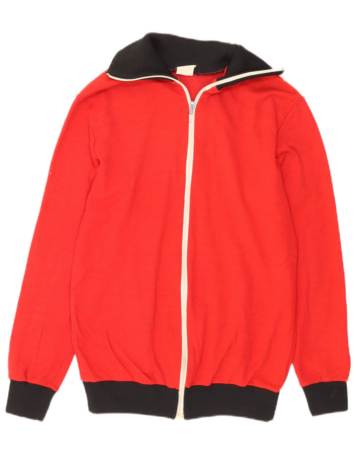 Apart Chaqueta de chándal para hombre IT 48 Medium Red Colourblock