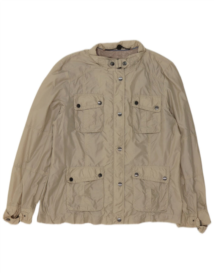 Autograph Chaqueta utilitaria para mujer UK 44 Grande Poliéster beige