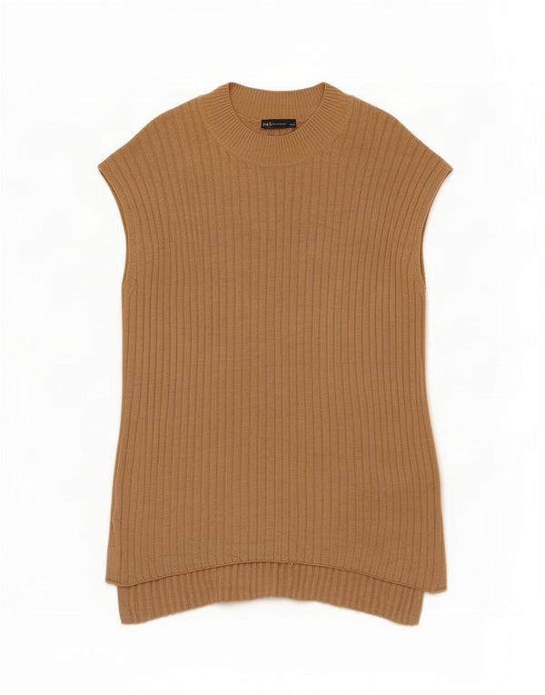 Marks & Spencer - Camiseta sin mangas para mujer, talla grande, color marrón viscosa