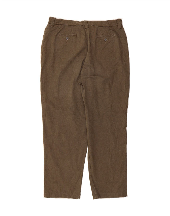 LEE Womens Tapered Casual Trousers W36 L30  Brown Vintage Lee and Second-Hand Lee from Messina Hembry 
