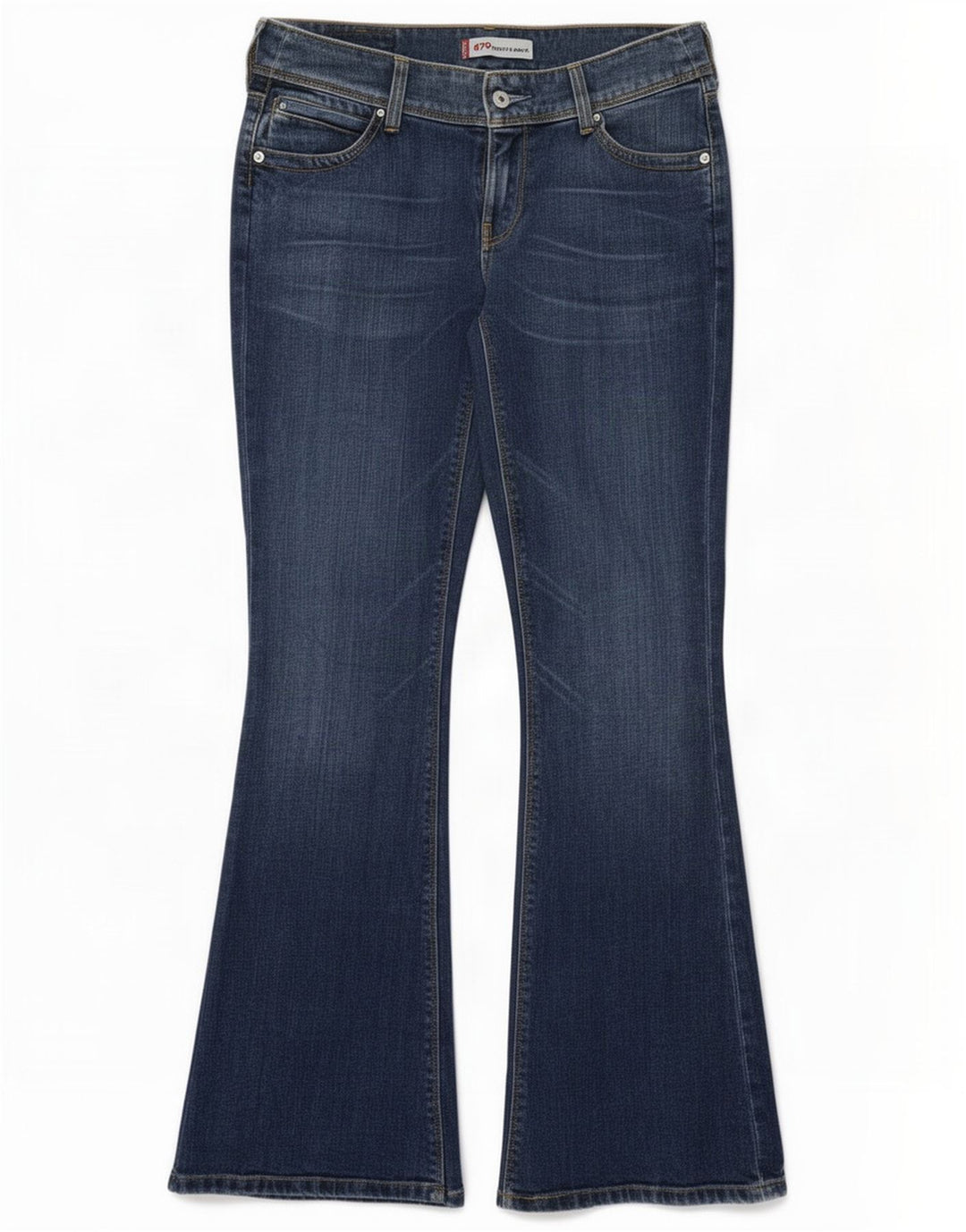 Levi's Mujer 479 Booty Flared Jeans W30 L32 Algodón Azul