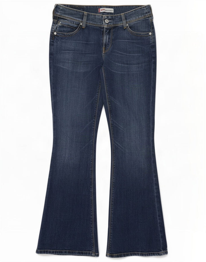 Levi's Mujer 479 Booty Flared Jeans W30 L32 Algodón Azul