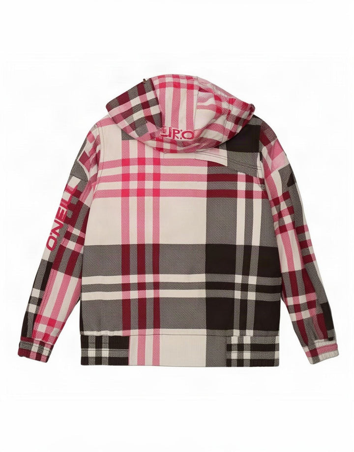 O'Neill Chaqueta de esquí para mujer ES 40 XL Poliéster a cuadros multicolor