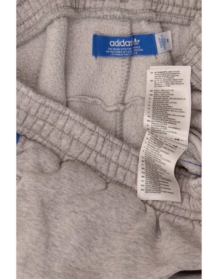 Adidas Hombre Pantalones De Chándal Joggers Gris Medio Algodón