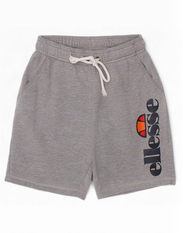 Ellesse Shorts deportivos gráficos para niños 10-11 años Gris moteado