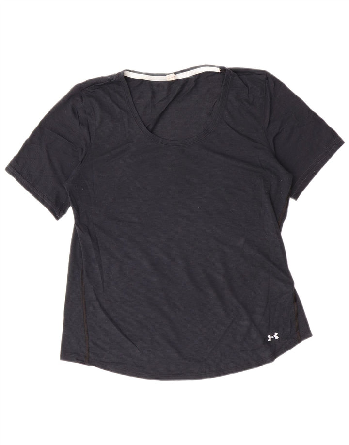 Under Armour Camiseta para mujer Top UK 46 Grande Poliéster negro