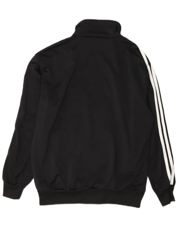 Adidas Hombre Chándal Top Chaqueta Mediano Negro Poliéster