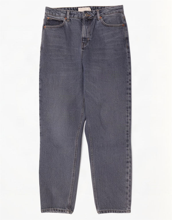 Vaqueros Mom Tapered De Mujer Topshop W30 L27 Algodón Azul