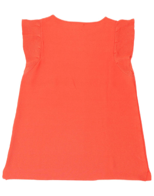 Massimo Dutti Blusa Mujer Top UK 10 Small Rojo