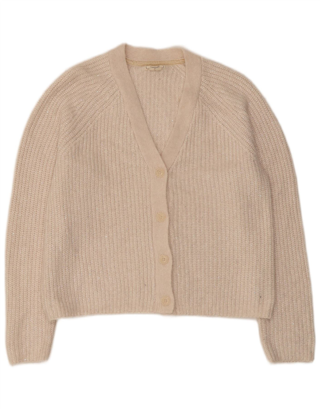 Cárdigan para mujer Fat Face UK 12 Medio Blanco Poliéster