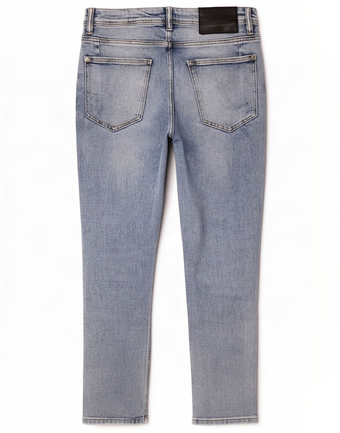 Zara Jeans recortados desgastados para hombre EU 40 Medium W31 L25 Azul