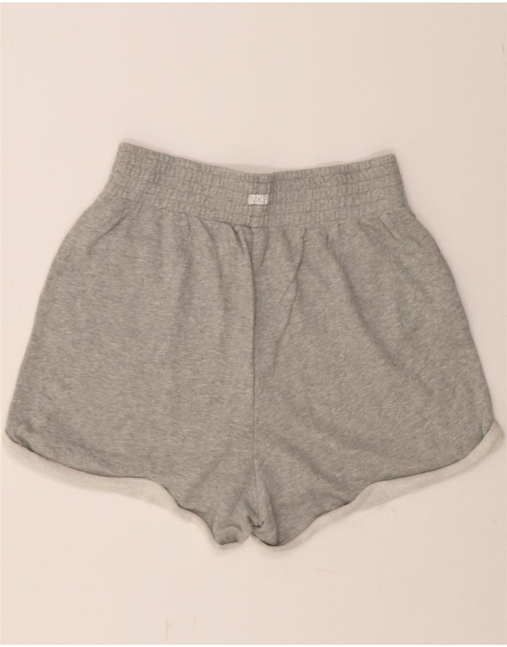 NIKE Womens Sport Shorts UK 14 Medium  Grey Cotton Vintage Nike and Second-Hand Nike from Messina Hembry 