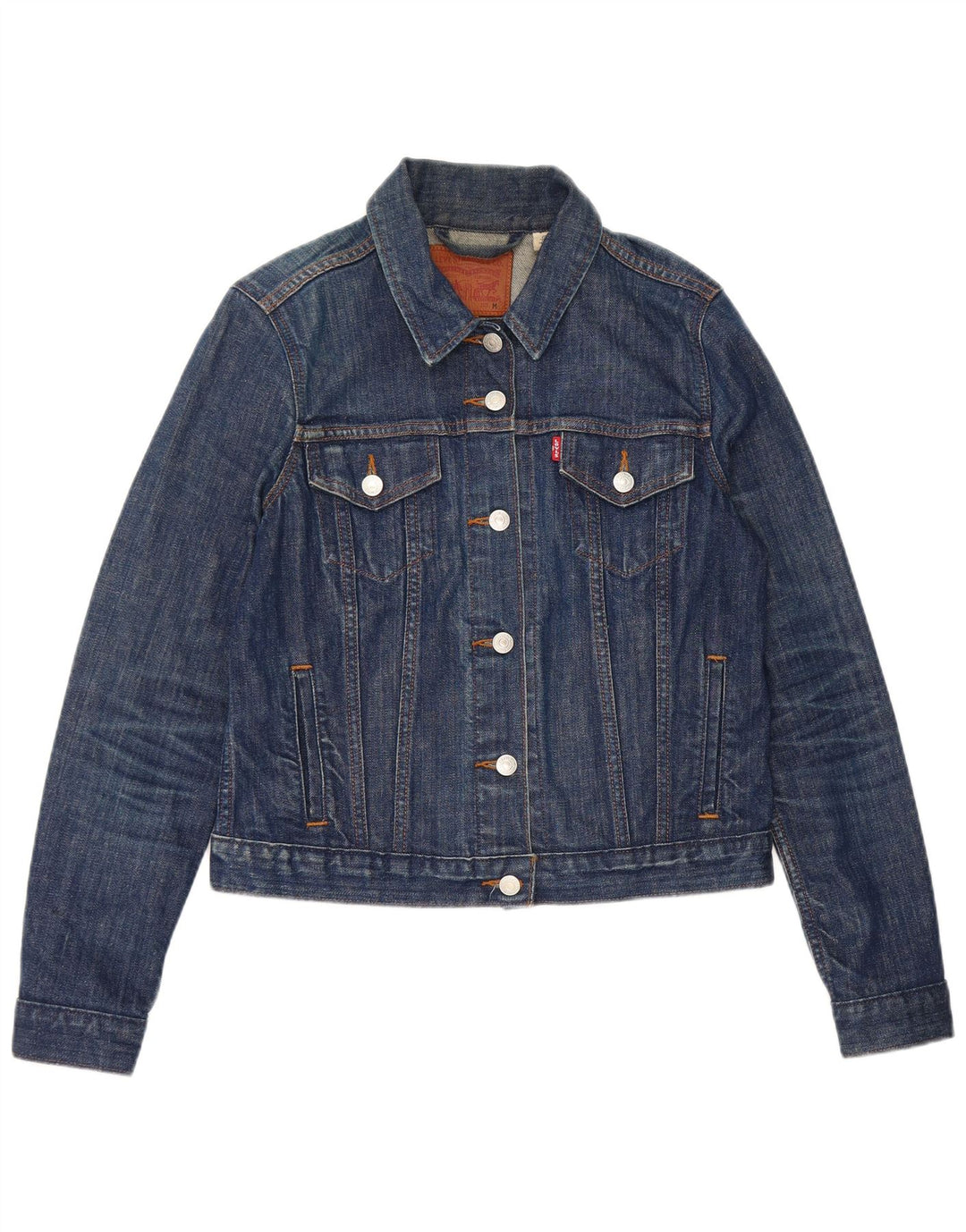 Levi's Chaqueta vaquera corta para mujer Reino Unido 12 Azul medio