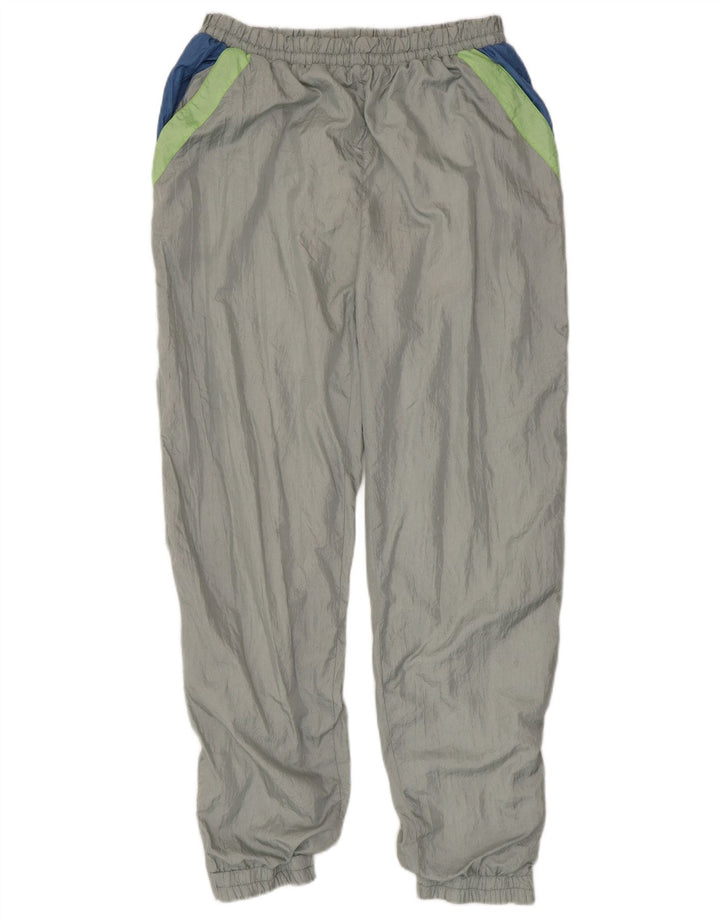 Chándal completo vintage para hombre Nylon color gris grande