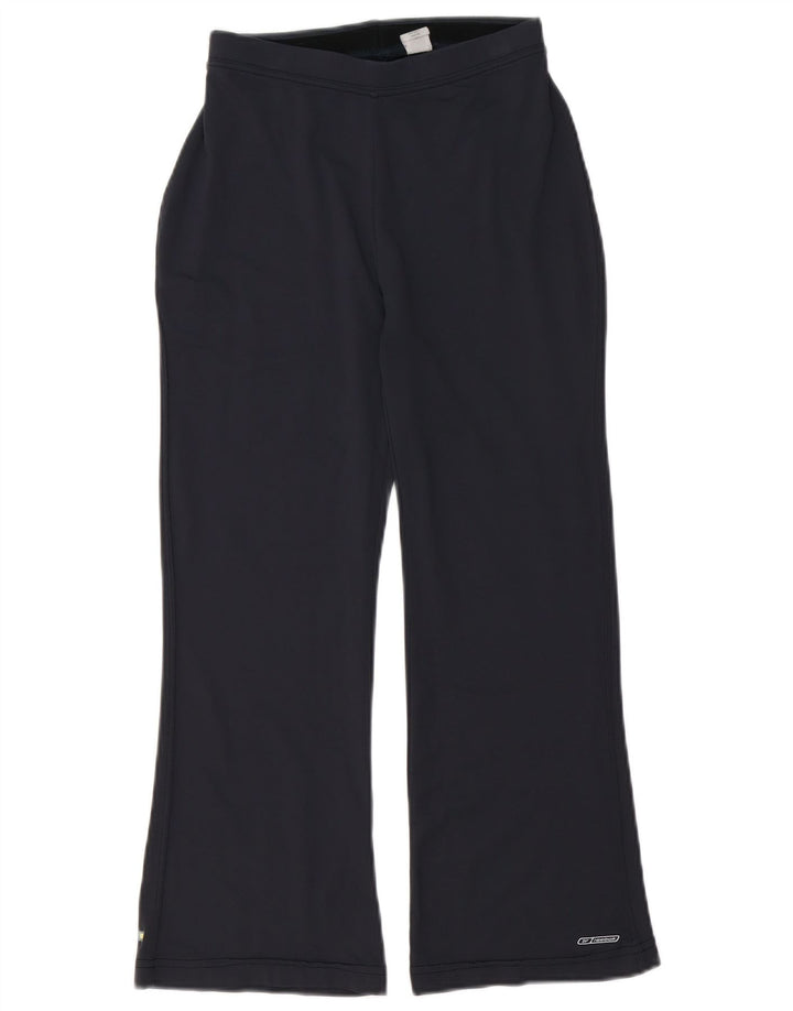 Reebok Pantalones de chándal para mujer UK 12 Medium Azul marino Nylon