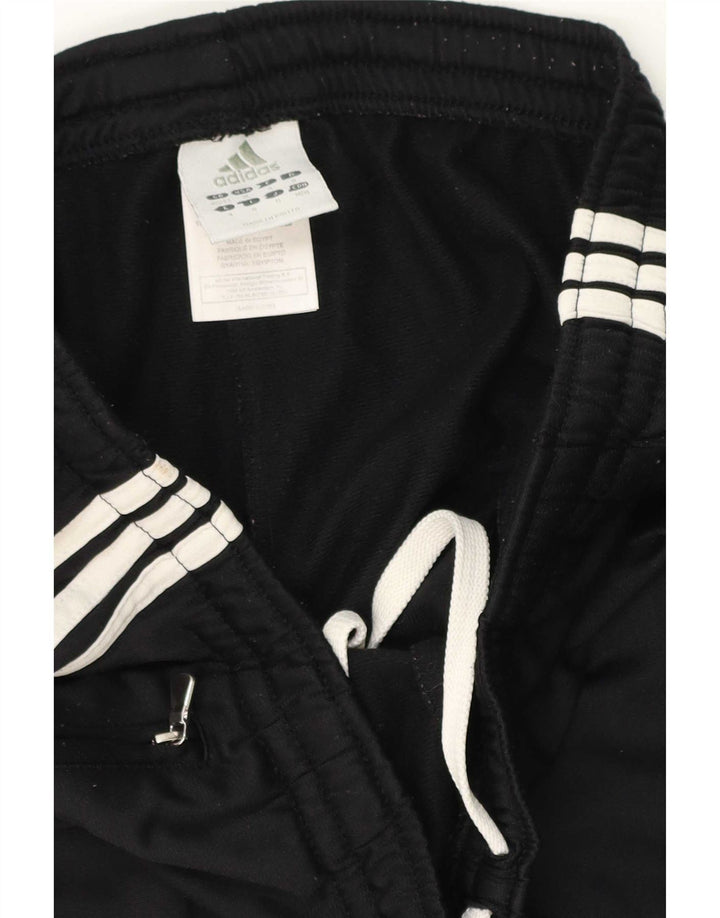 Adidas Pantalones de chándal para hombre UK 40/42 Medium Negro Poliéster