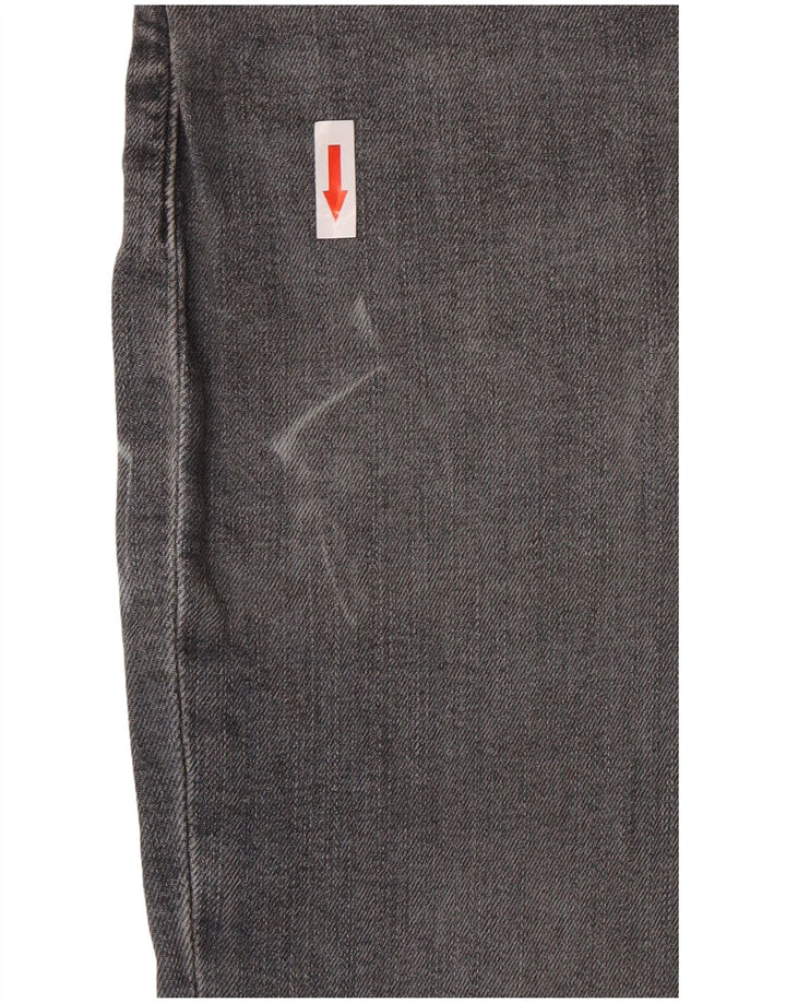 Levi's Hombre 511 Slim Jeans W34 L34 Algodón Gris