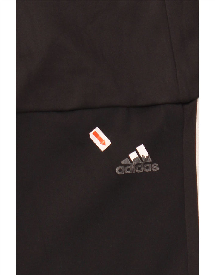 ADIDAS Mujer Aeroready Leggings UK 16/18 Grande Negro Poliéster