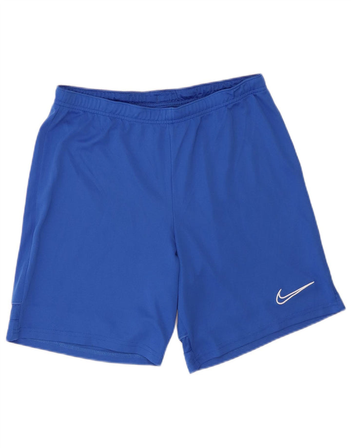 Pantalones cortos deportivos Nike Dri Fit para hombre Poliéster azul medio
