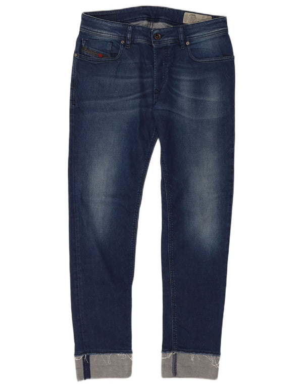 Diesel Hombre Sleenker SP Slim Skinny Jeans W31 L32 Algodón Azul