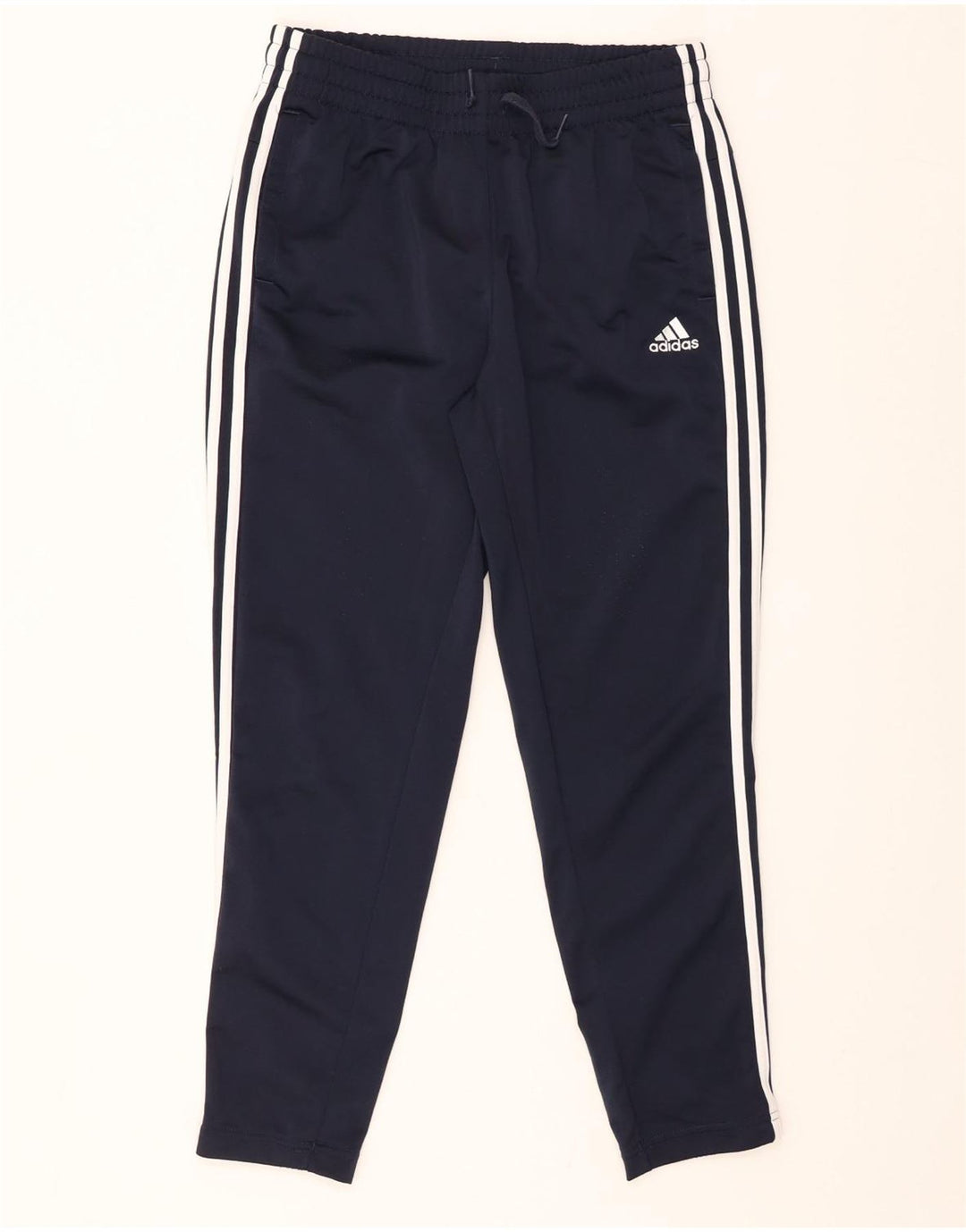 ADIDAS Mujer Primegreen Chándal Pantalones UK 12/14 Medio Azul Marino