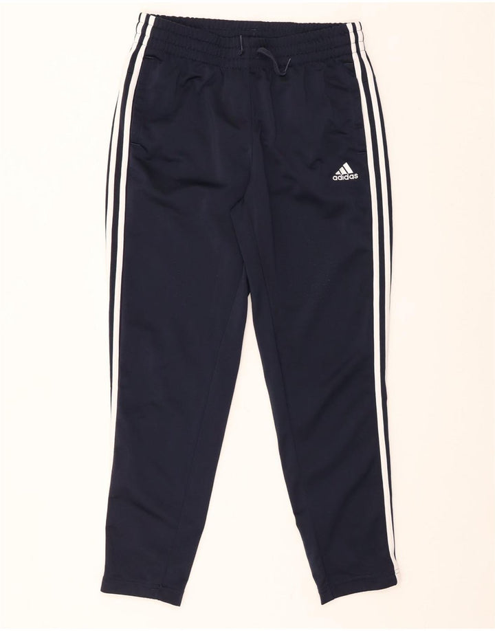 ADIDAS Mujer Primegreen Chándal Pantalones UK 12/14 Medio Azul Marino