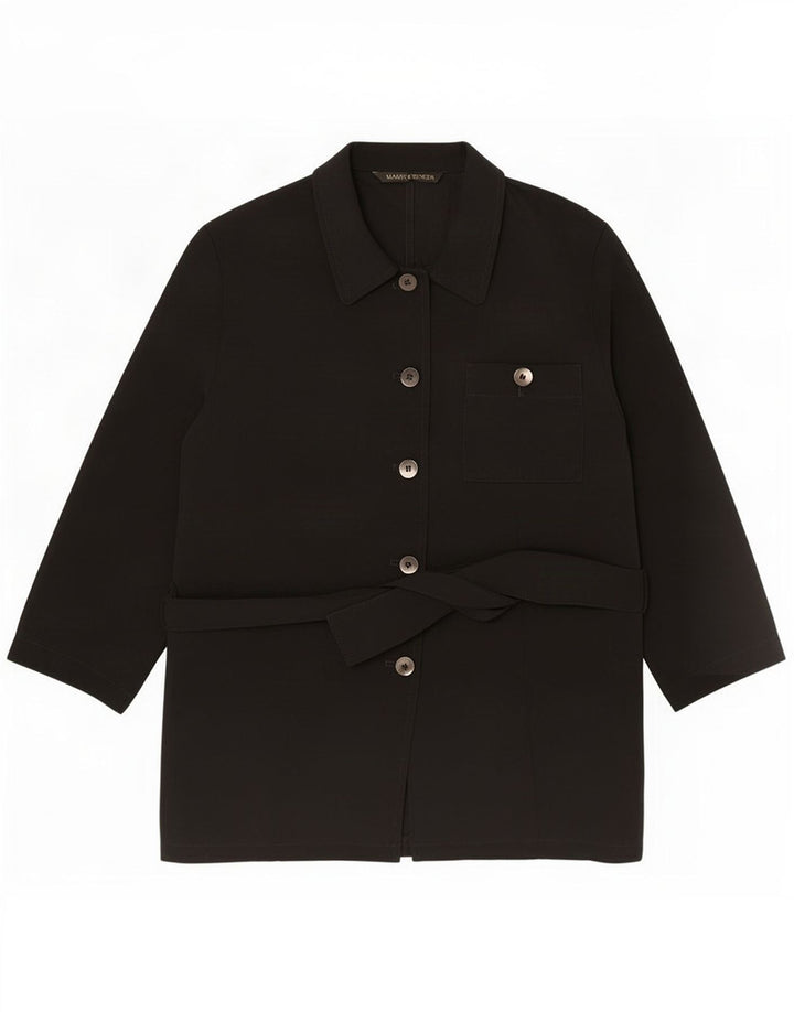 Marks & Spencer Chaqueta tipo blazer de 5 botones St. Michael para mujer UK 44 Grande Negro
