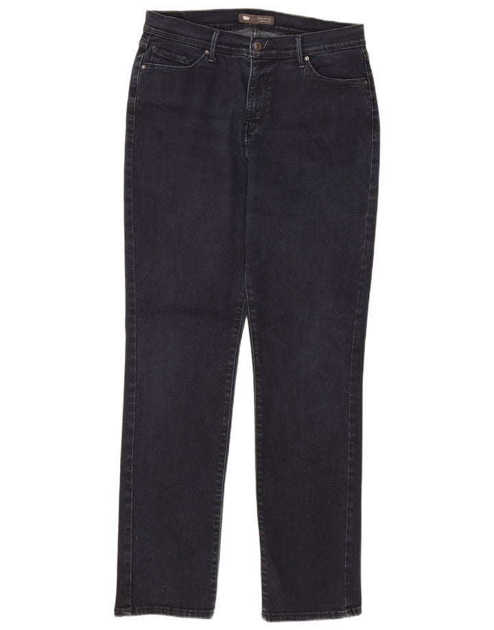 LEVI'S Jeans ajustados 512 para mujer US 12 Large W31 L32 Azul marino