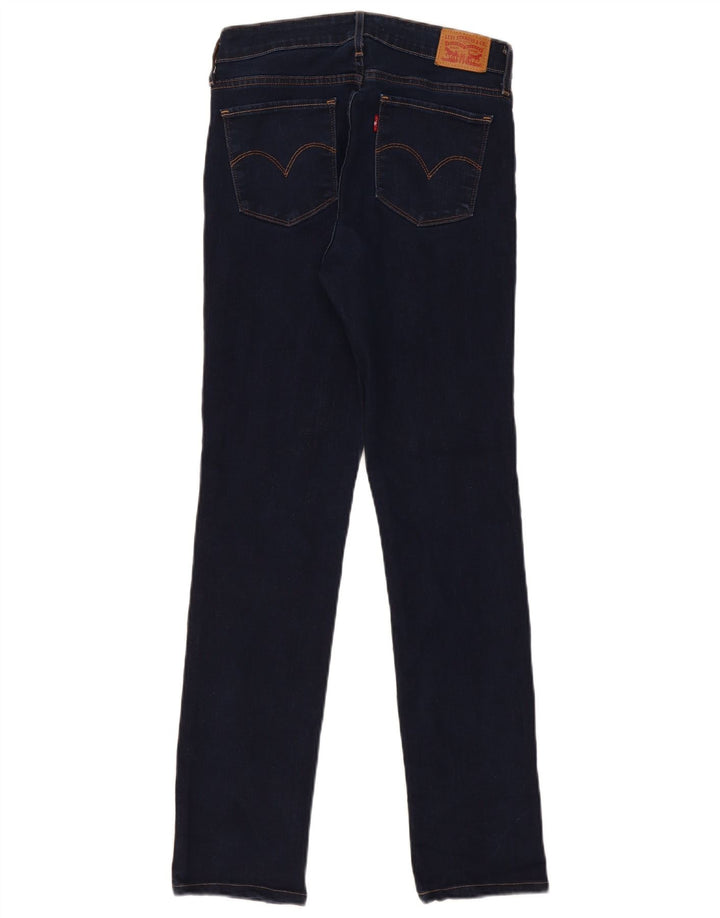 Levi's Mujer 712 Slim Jeans W29 L32 Algodón Azul Marino