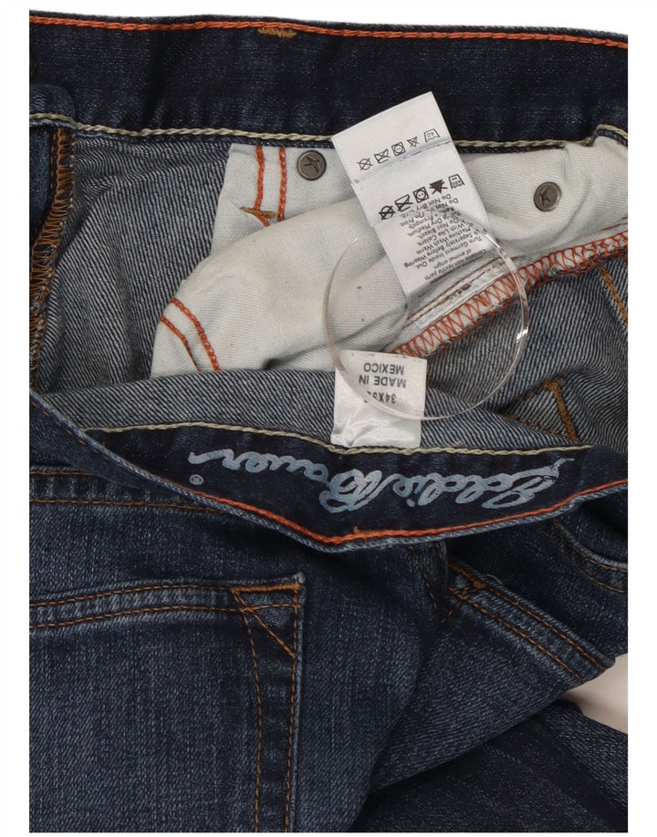 Eddie Bauer Vaqueros rectos para hombre W34 L32 Algodón azul