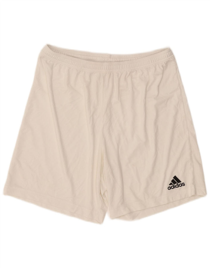 Adidas Hombre Aeroready Sport Shorts XL Blanco Poliéster