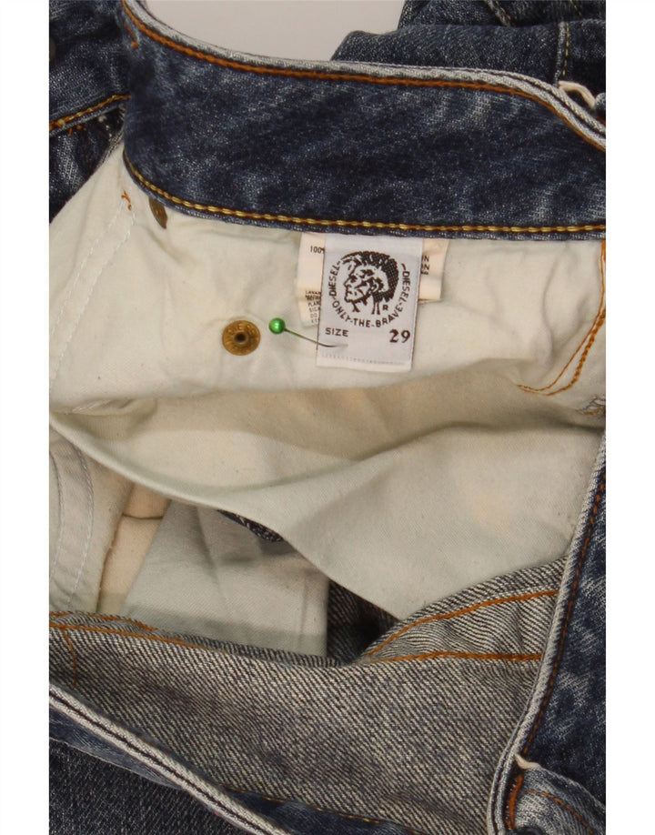 DIESEL Vaqueros Rectos Mujer W29 L30 Azul Algodón
