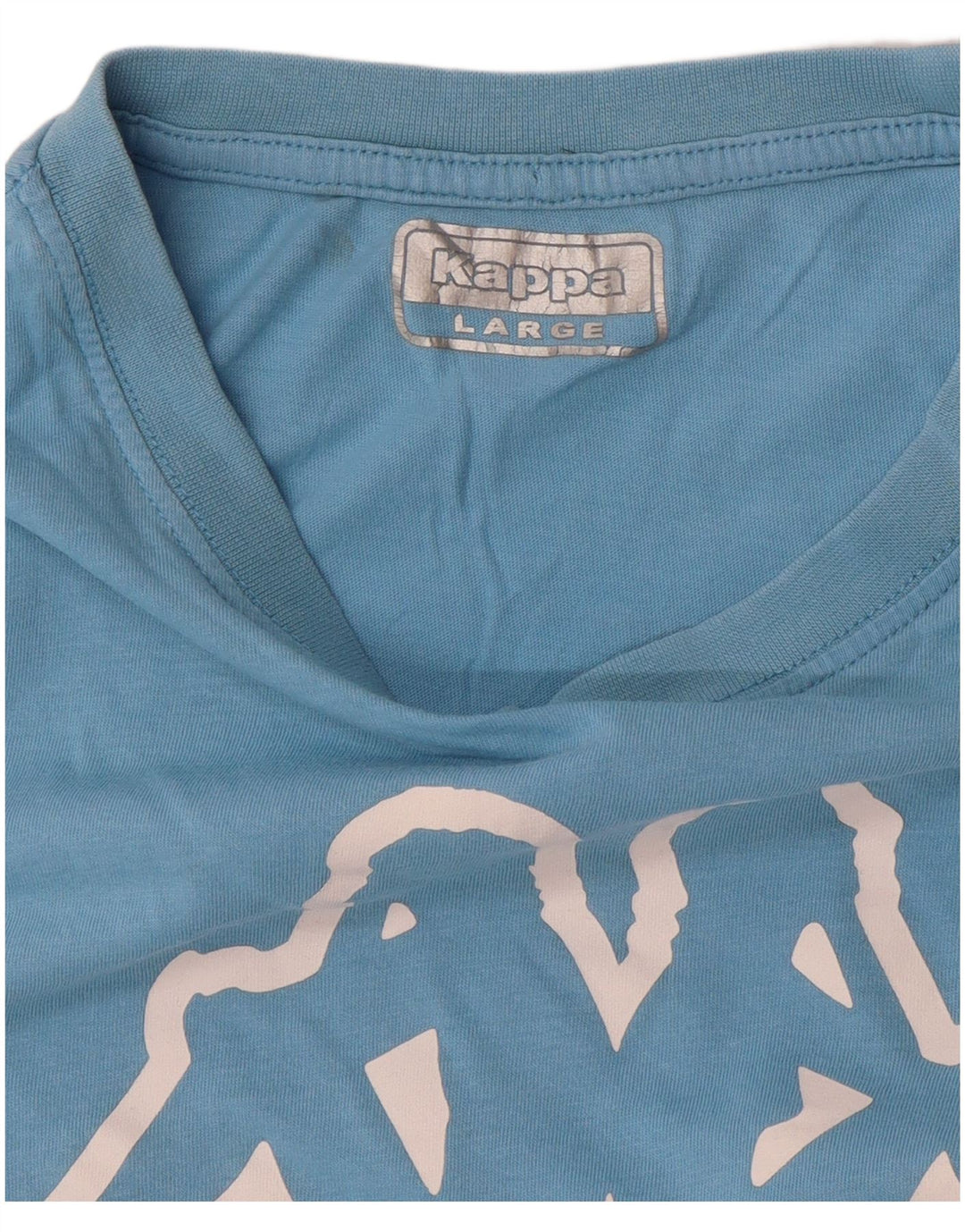 Kappa - Camiseta gráfica para hombre, talla grande, color azul
