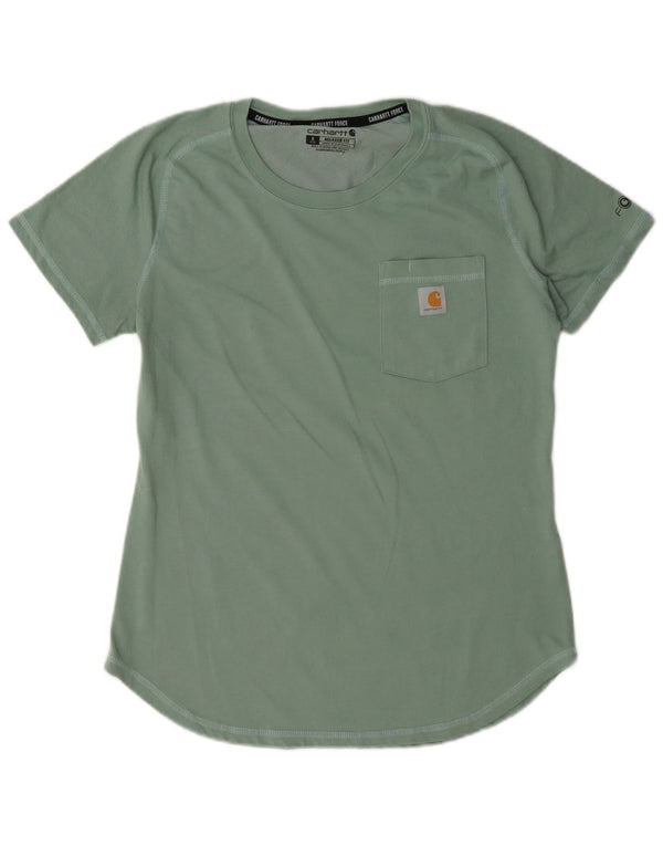 Carhartt Camiseta de ajuste relajado para mujer US 4/6 Small Green