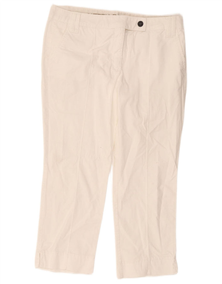 Pantalones Cortos De Mujer North Sails W34 L23 Algodón Blanco