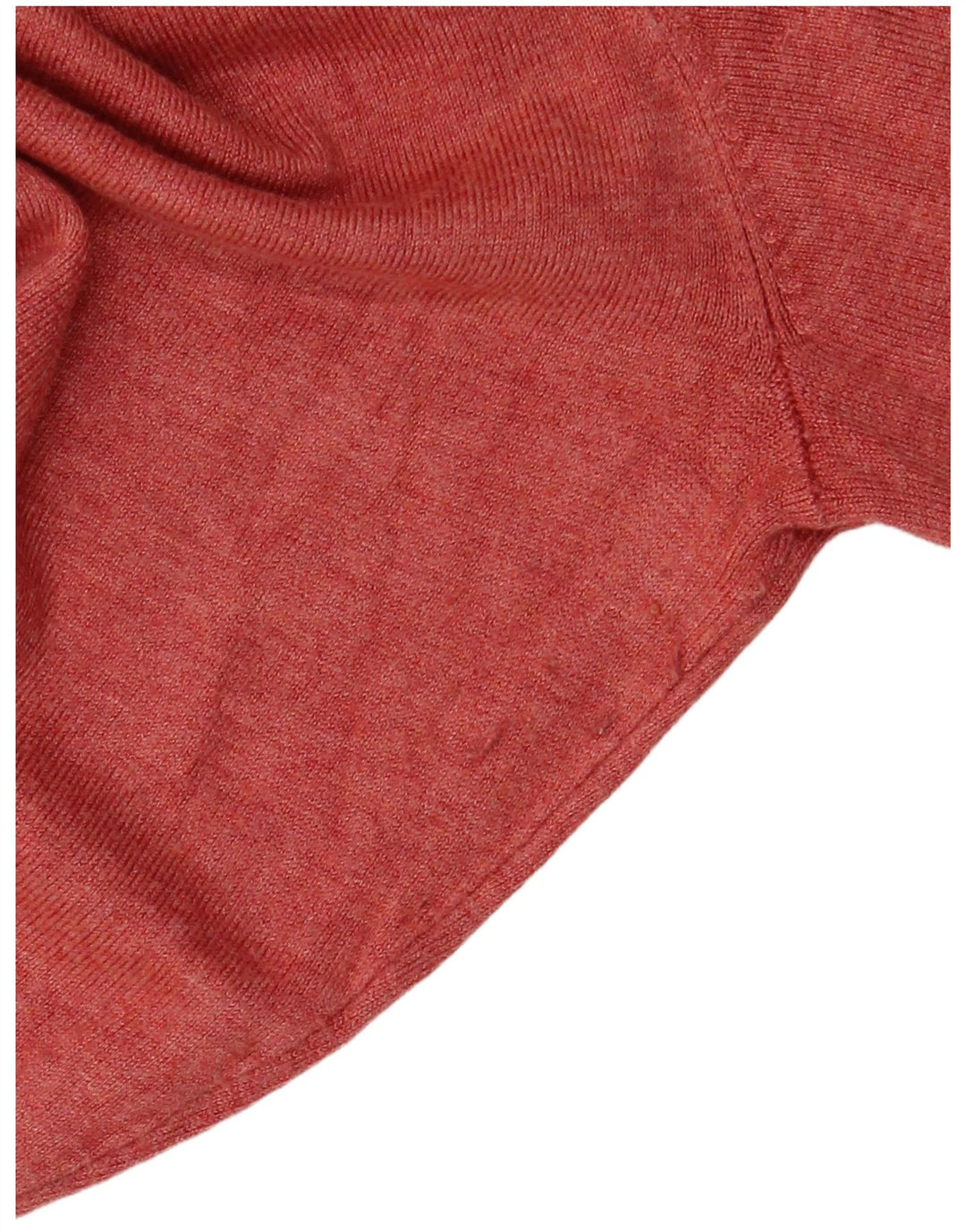 Marks & Spencer Suéter Corto con Cuello Redondo para Mujer UK 46 Grande Rojo