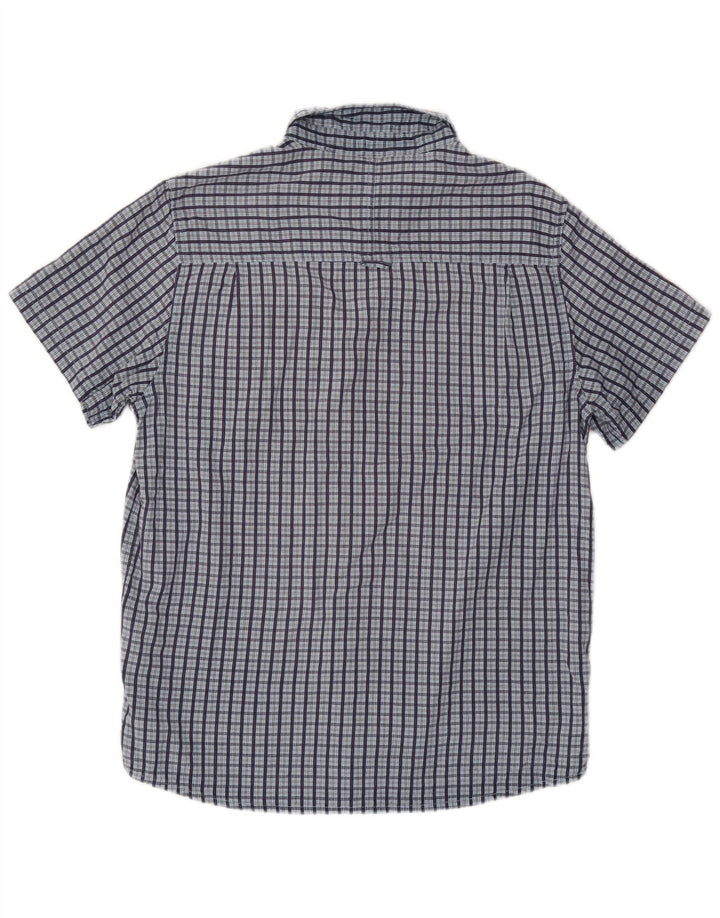 Camisa de manga corta para hombre de Mountain Warehouse con cuadros azules grandes
