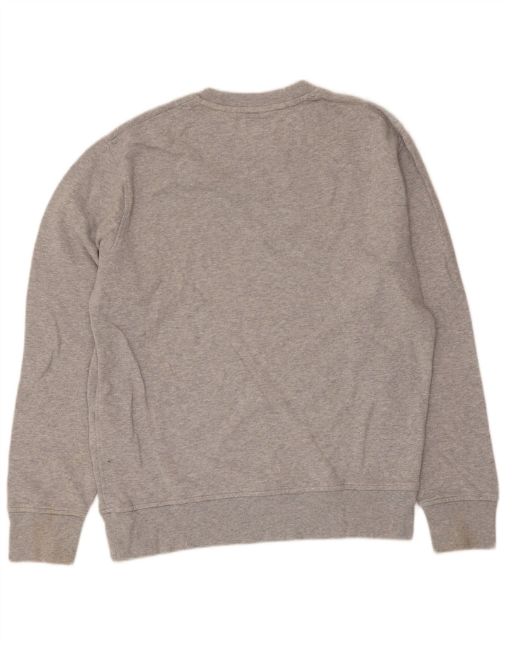 Levi's Hombre Sudadera tipo jersey de algodón moteado gris pequeño