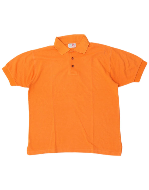 Ball On Polo Hombre Algodón Naranja Medio