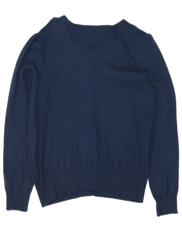 Marks & Spencer - Cárdigan para mujer, talla 40, talla mediana, viscosa, color azul marino