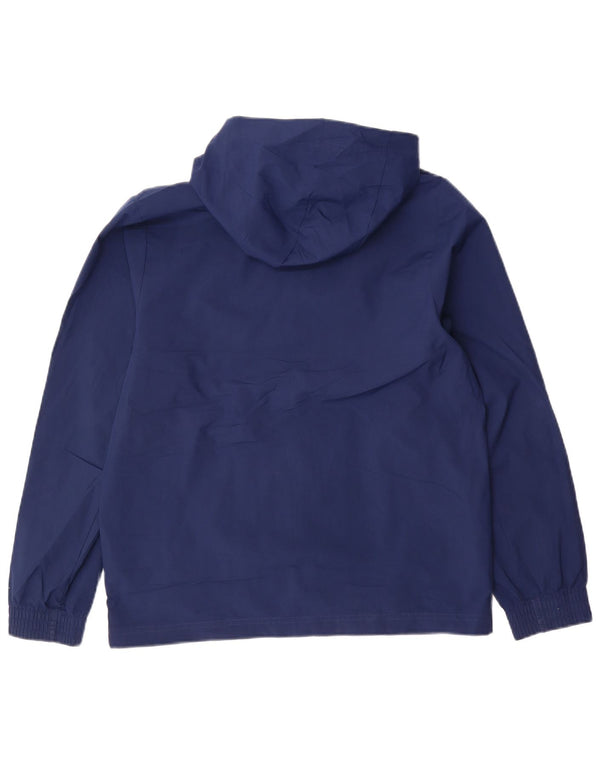 Adidas Chubasquero con capucha para niño 13-14 años Azul marino